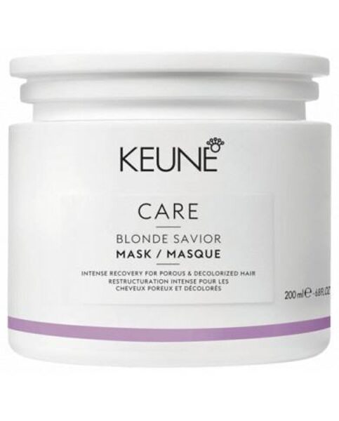 CARE Blonde Savior Mask 200 ml (Maska Porainiem, Dekolorizētiem matiem) 