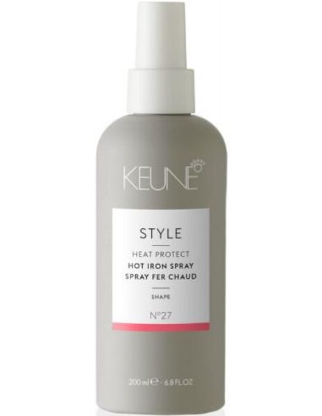 Style  Hot Iron Spray  200 ml ( Izsmidzināms karstuma aizsardzības līdzeklis sausiem matiem,  UV filtrs) 