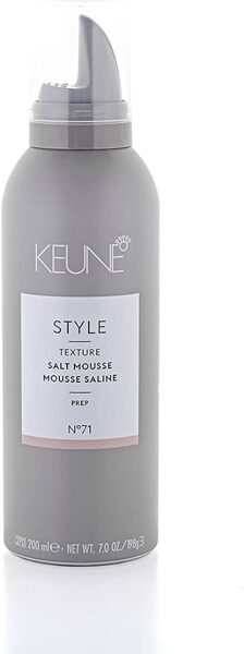 Style Salt Mousse 200 ml ( Spēcīgas fiksācijas putas matu apjomam ar matētu tekstūru, UV filtrs)